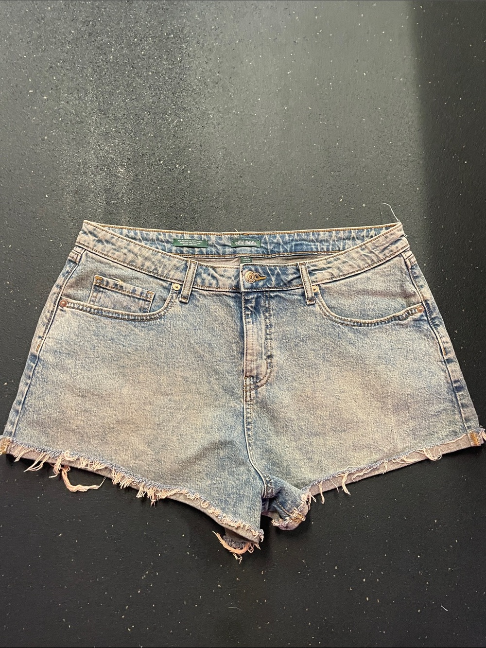 wild fable Light Wash Denim Cutoff Shorts